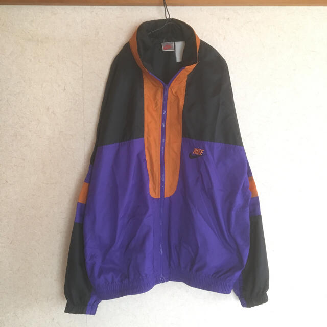 NIKE vintage90's Nylon Jackets XL 銀タグ メンズのジャケット/アウター(ナイロンジャケット)の商品写真