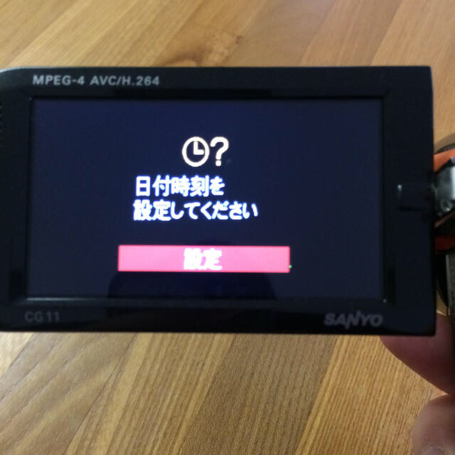 SANYO(サンヨー)の【最終値下】SANYO デジタルムービーカメラ Xacti DMX-CG11 スマホ/家電/カメラのカメラ(ビデオカメラ)の商品写真