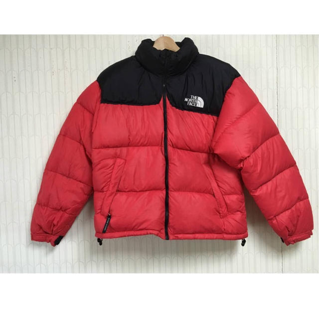 THE NORTH FACE ヌプシ　ダウン　赤