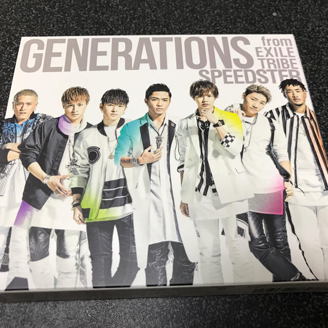 GENERATIONS(ジェネレーションズ)の【中古品】SPEEDSTER （アルバム：DVD付き）GENERATIONS エンタメ/ホビーのDVD/ブルーレイ(ミュージック)の商品写真