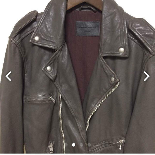 大幅値下☆Safari限定☆試着のみ☆ALLSAINTS ライダースジャケット-