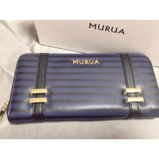 ムルーア(MURUA)のMURUA ほぼ未使用長財布(長財布)