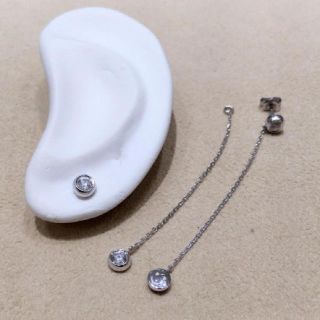 スタージュエリー(STAR JEWELRY)の☆ 片耳のみ！ スタージュエリー ガール  スマイル ピアス ☆ e.m.(ピアス)