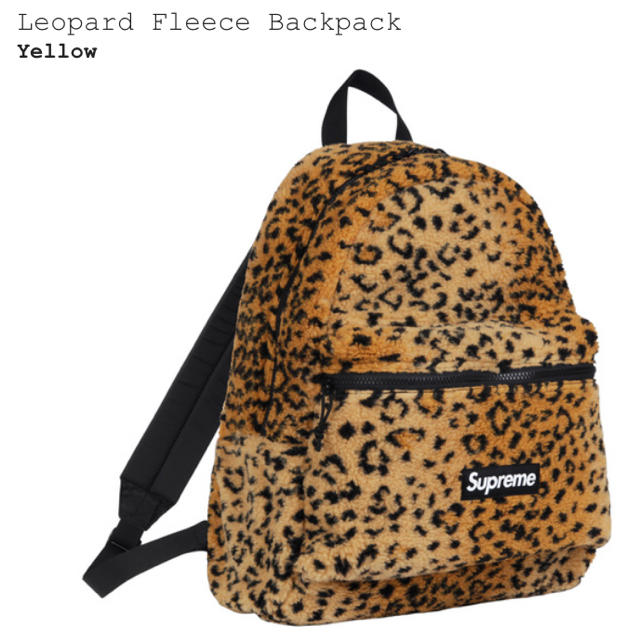 supreme reopard backpackのサムネイル