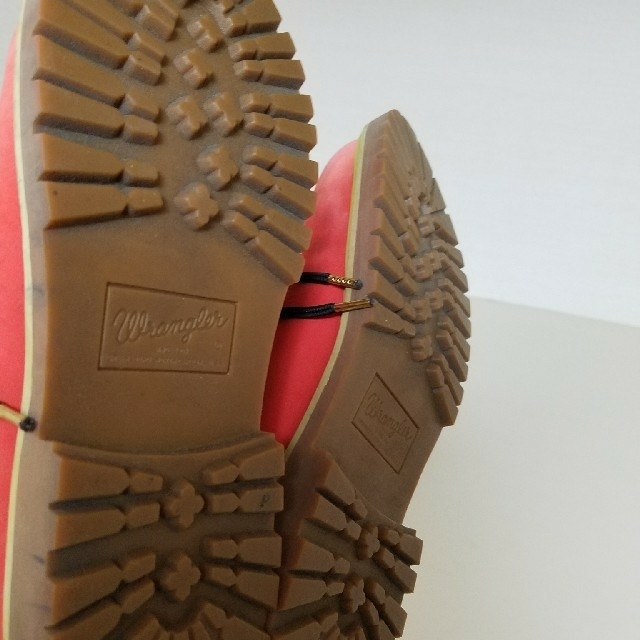 Wrangler(ラングラー)の最終値下げしました送料込み本革Timberlandタイプブーツ メンズの靴/シューズ(ブーツ)の商品写真