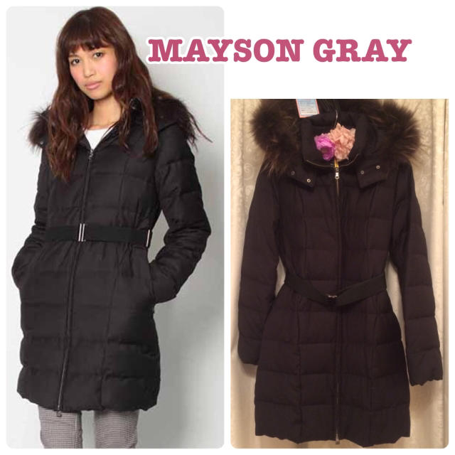 MAYSON GREY(メイソングレイ)の美品♡ ロングダウンコート ♡メイソングレイ レディースのジャケット/アウター(ダウンコート)の商品写真