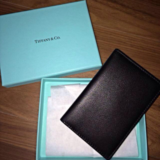ティファニー(Tiffany & Co.)のTiffanyカードケース(名刺入れ/定期入れ)
