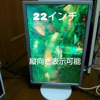 エヌイーシー(NEC)のNEC ２２インチ　ワイドモニター　パソコン　LCD  EA221 WMe c (ディスプレイ)