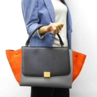 セリーヌ(celine)のセリーヌ トラペーズ 正規品 415ma 甘露梅様(ハンドバッグ)