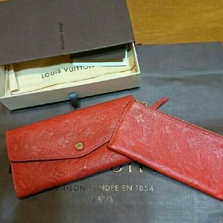 ルイヴィトン(LOUIS VUITTON)の専用です。ルイヴィトン 長財布 アンプラント キュリユーズ(財布)