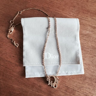 クリスチャンディオール(Christian Dior)の売り切れ☆Dior ネックレス ゴールド ロゴ(ネックレス)