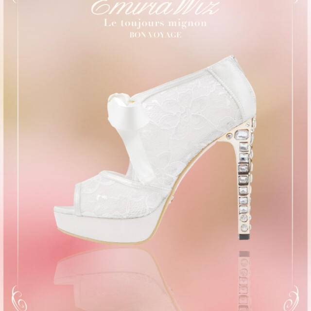 EmiriaWiz(エミリアウィズ)のエミリアウィズ♡レースブーティ レディースの靴/シューズ(ブーティ)の商品写真