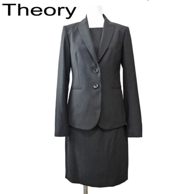 theory - 新品セオリー ワンピーススーツ 黒 #0 theoryの通販 by It Girls collection's｜セオリーならラクマ