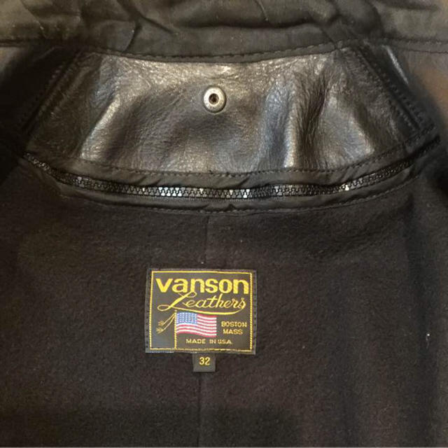 VANSON(バンソン)のVANSON バンソン シングルライダース　レザージャケット インナー付 メンズのジャケット/アウター(ライダースジャケット)の商品写真