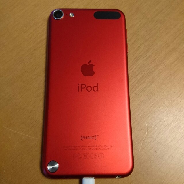 iPod touch(アイポッドタッチ)のiPod touch 第5世代 限定 レッド  スマホ/家電/カメラのオーディオ機器(ポータブルプレーヤー)の商品写真