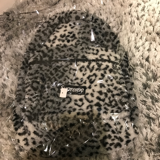 バッグパック/リュックsupreme Leopard Fleece Backpack バックパック