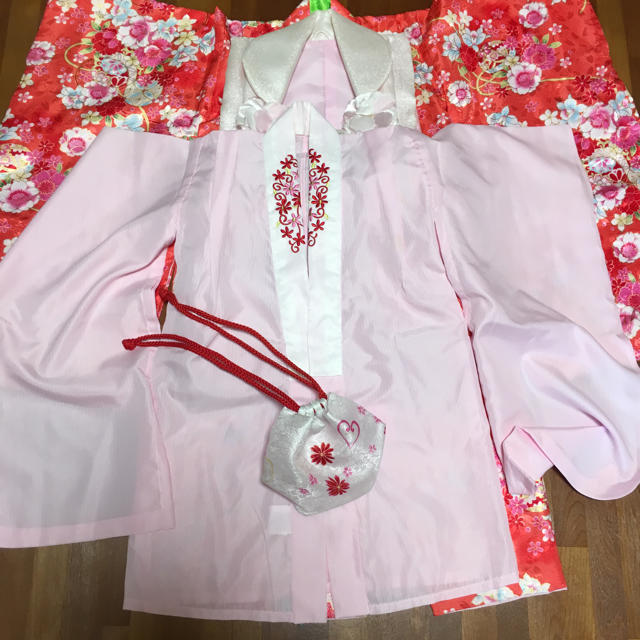 3歳 七五三着物 キッズ/ベビー/マタニティのキッズ服女の子用(90cm~)(和服/着物)の商品写真