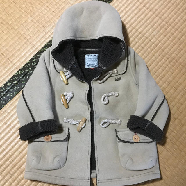 e.a.B(エーアーベー)のエーアーベー ムートン ダッフルコート ジャンパー 90 キッズ/ベビー/マタニティのキッズ服男の子用(90cm~)(ジャケット/上着)の商品写真