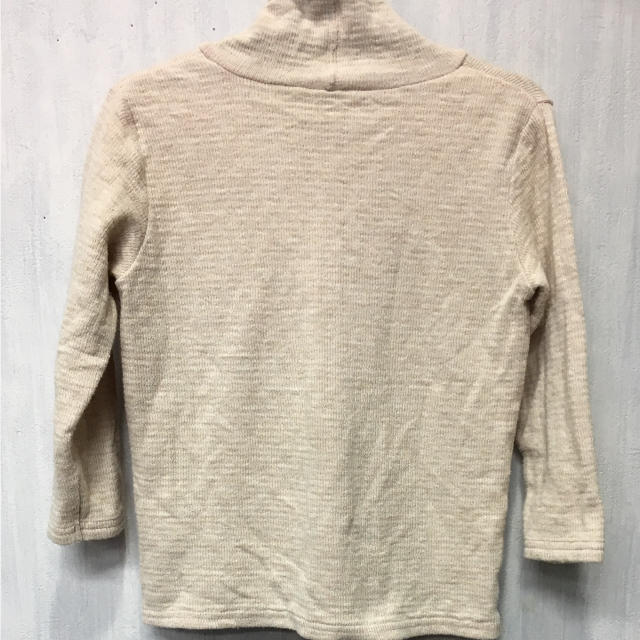 MUJI (無印良品)(ムジルシリョウヒン)の女児 タートル 良品計画 size 100 キッズ/ベビー/マタニティのキッズ服女の子用(90cm~)(Tシャツ/カットソー)の商品写真