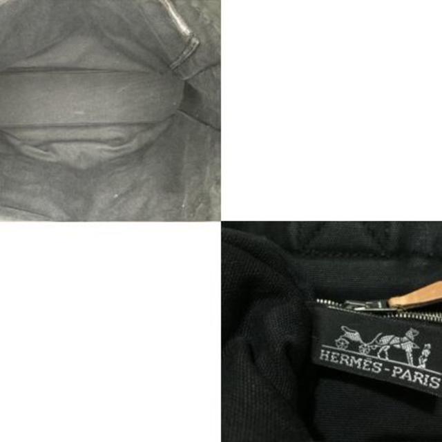 Hermes(エルメス)のHERMESフールトゥ MMブラックメンズトート書類バッグ仕事鞄 レディースのバッグ(トートバッグ)の商品写真