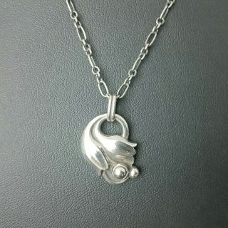 ジョージジェンセン(Georg Jensen)のジョージ ジェンセン イヤーネックレス 1999年 シルバー925(その他)