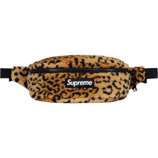 シュプリーム(Supreme)のSupreme Leopard Fleece Waist Bag Yellow(ウエストポーチ)