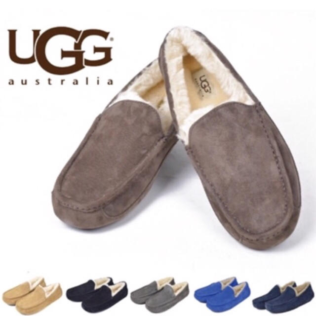 UGG オーストリアアグ アスコット ローファーモカシン メンズ♯5575