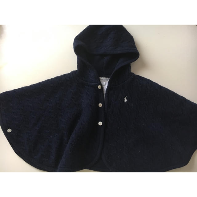 POLO RALPH LAUREN(ポロラルフローレン)のラルフローレン ポンチョ キッズ/ベビー/マタニティのベビー服(~85cm)(カーディガン/ボレロ)の商品写真