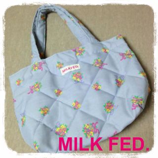 ミルクフェド(MILKFED.)のMILKFED.♡キルティングミニトート(トートバッグ)