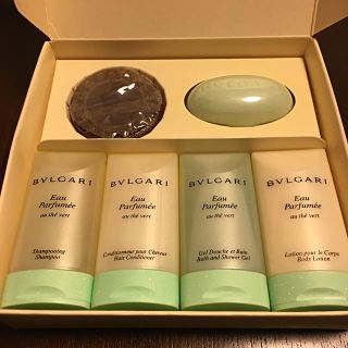 ブルガリ(BVLGARI)の【新品未使用】ブルガリ アメニティセット(バスグッズ)