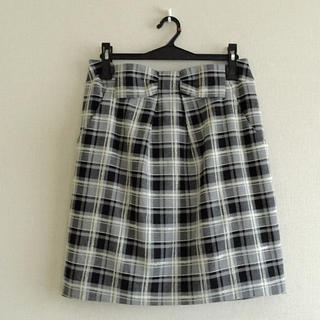 エフデ(ef-de)のエフデ♡リボンスカート♡大きいサイズ(ひざ丈スカート)