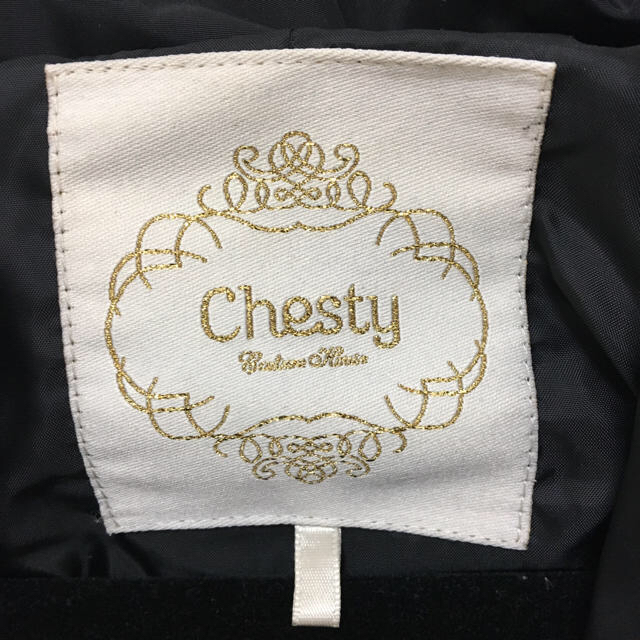 Chesty(チェスティ)のチェスティ ビジューフレアダウンコート レディースのジャケット/アウター(ダウンコート)の商品写真