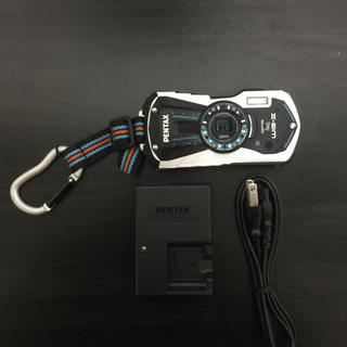 ペンタックス(PENTAX)のペンタックス WG-2 GPS 白 防水カメラ(コンパクトデジタルカメラ)