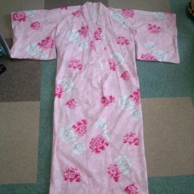 ピンク浴衣 レディースの水着/浴衣(浴衣)の商品写真