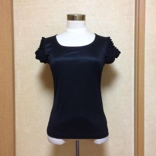 エムプルミエ(M-premier)の試着のみ m's select M-PREMIER♥︎袖フリルカットソー(カットソー(半袖/袖なし))