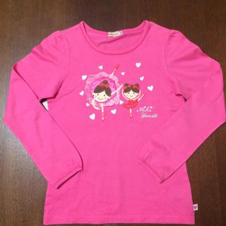 ミキハウス(mikihouse)のミキハウス リーナちゃん長そでTシャツ 140(Tシャツ/カットソー)