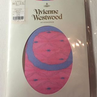 ヴィヴィアンウエストウッド(Vivienne Westwood)のvivienne  westwood  サークルプリント ストッキング(タイツ/ストッキング)