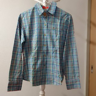 ヴィヴィアンウエストウッド(Vivienne Westwood)のVivienne Westwood オーブ刺繍チェックシャツ REDLABEL(シャツ/ブラウス(長袖/七分))