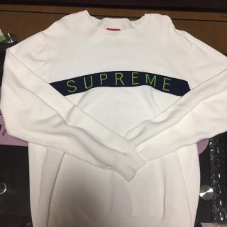 シュプリーム(Supreme)のsupreme コットンセーター(ニット/セーター)