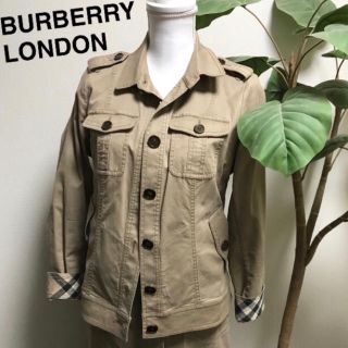 バーバリー(BURBERRY)のバーバリー デニムGジャン &スカート 美品(Gジャン/デニムジャケット)