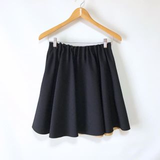 ザラ(ZARA)のZARA BASIC フレア スカート ザラベーシック(ひざ丈スカート)