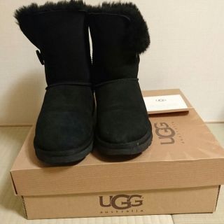 アグ(UGG)の★UGG 黒ムートンブーツ★(ブーツ)