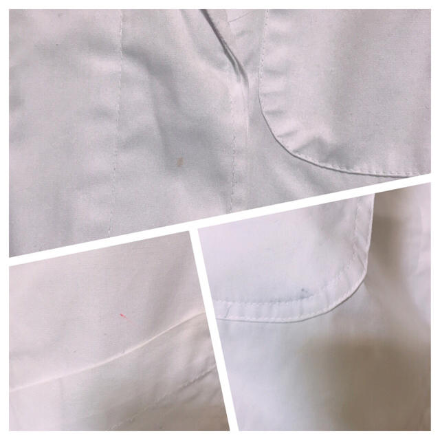 白衣 (男女兼用)160〜168センチ エンタメ/ホビーのコスプレ(衣装)の商品写真