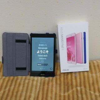 エイスース(ASUS)のASUS MEMO Pad8 (ME581C) 美品     訳あり品 ブルー(タブレット)