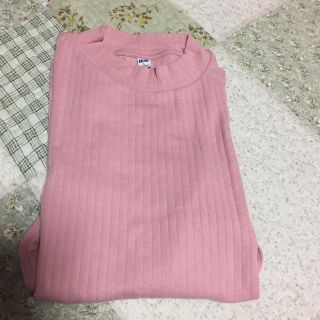 ユニクロ(UNIQLO)のUNIQLO＊リブハイネック(Tシャツ(長袖/七分))