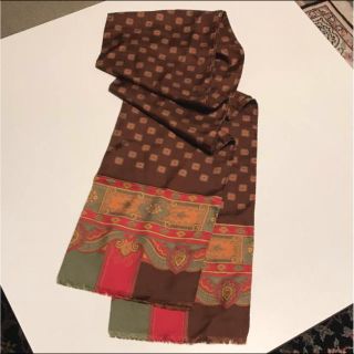 エトロ(ETRO)のエトロのシルク100％のストール(ストール/パシュミナ)