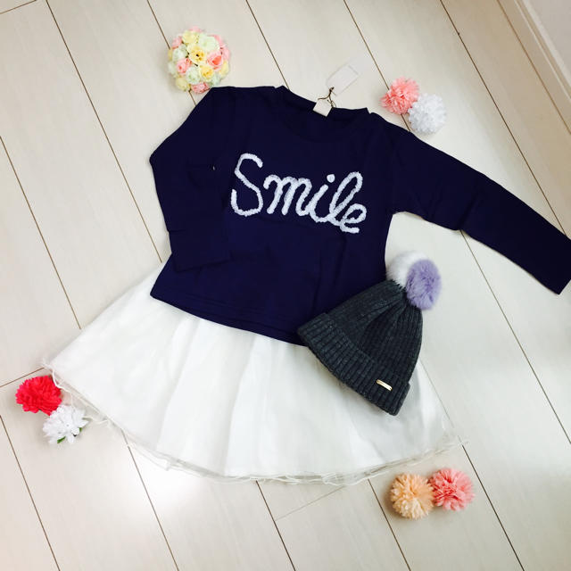 petit main(プティマイン)の♡新品♡プティマイン♡チュールスカート♡ キッズ/ベビー/マタニティのキッズ服女の子用(90cm~)(スカート)の商品写真