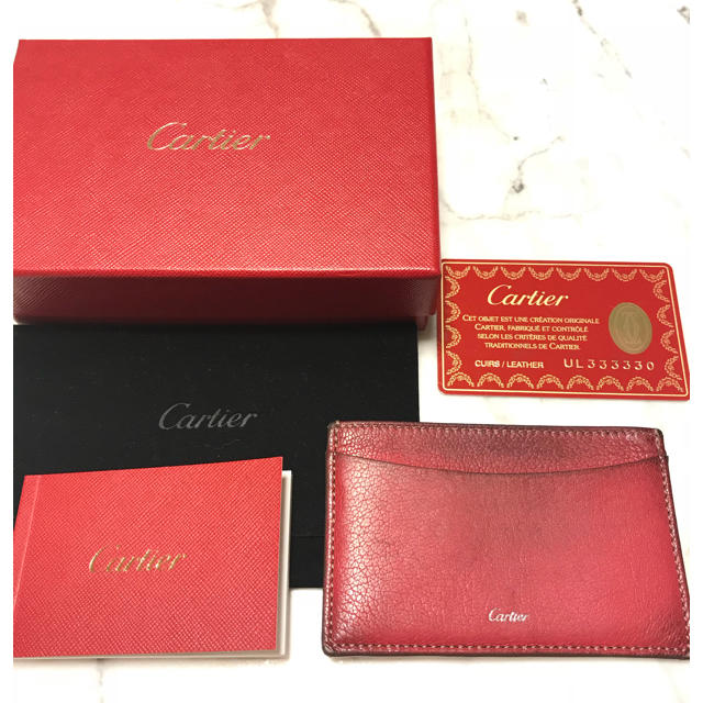 Cartier(カルティエ)の正規品☆カルティエ/パスケース・カードケース レディースのファッション小物(名刺入れ/定期入れ)の商品写真