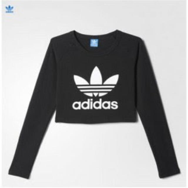 adidas(アディダス)のadidas☆ショート丈トップス レディースのトップス(カットソー(長袖/七分))の商品写真