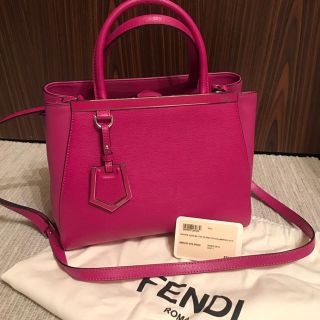 フェンディ(FENDI)のフェンディ FENDI プチ トゥージュール ピンク 美品(ハンドバッグ)